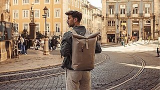 Rolltop-Rucksack nachhaltig